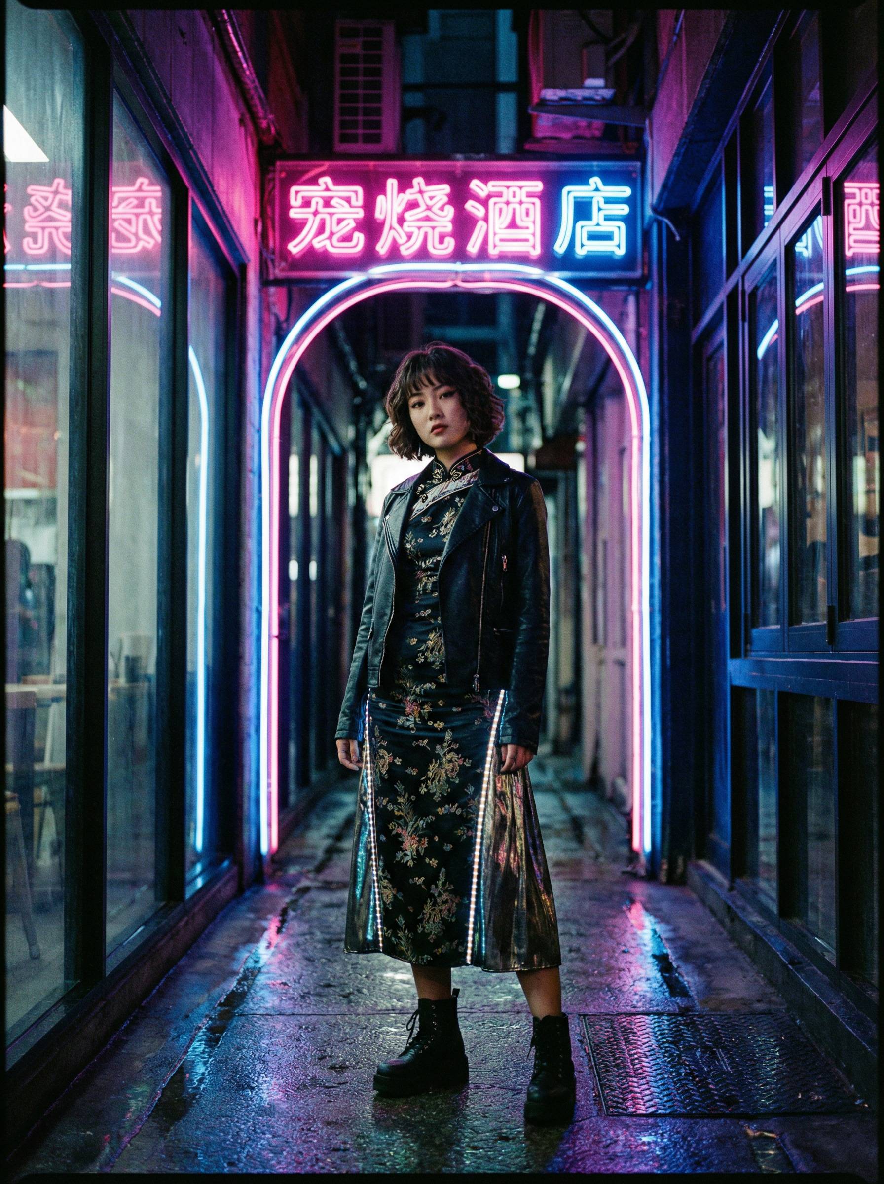 17c一起草传媒赛博朋克创意传媒